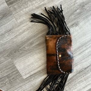 Hair on Hide Wristlet/Purse
